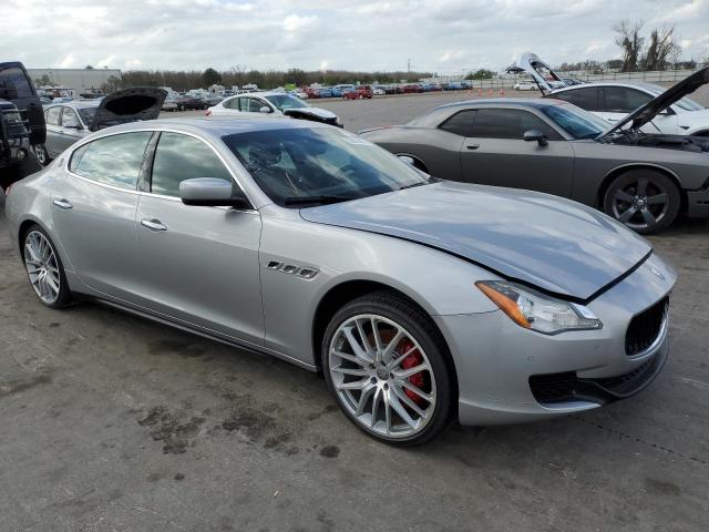 ZAM56RRA6E1108656 - 2014 MASERATI QUATTROPOR SILVER photo 4