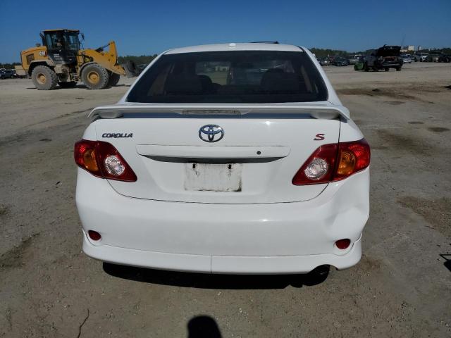 1NXBU40E39Z149715 - 2009 TOYOTA COROLLA BA WHITE photo 6