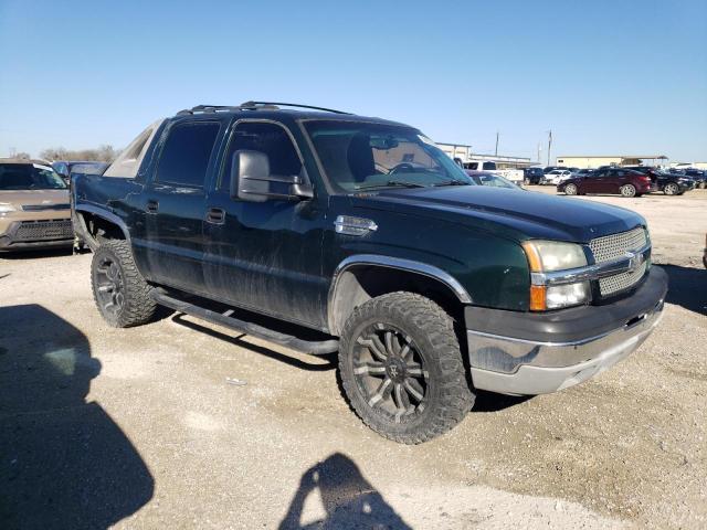 3GNEC13T63G222882 - 2003 CHEVROLET AVALANCHE GREEN photo 4