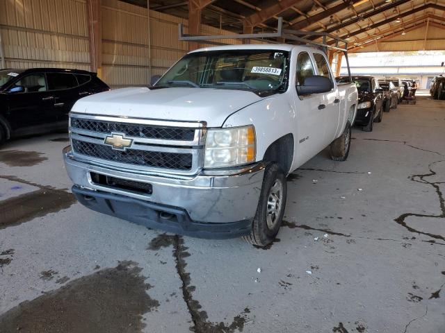 1GC1CVCGXBF130935 - 2011 CHEVROLET SILVERADO WHITE photo 1