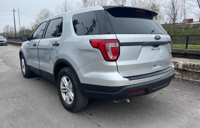 1FM5K8ARXJGA83792 - 2018 FORD EXPLORER P SILVER photo 3