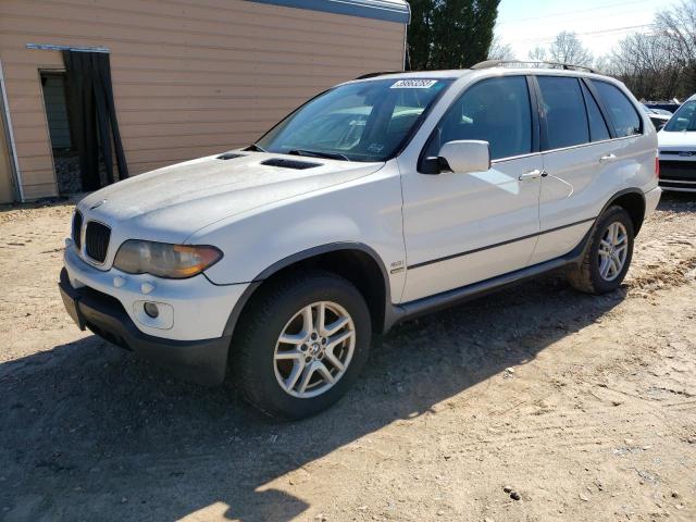 5UXFA13525LY15941 - 2005 BMW X5 3.0I WHITE photo 1