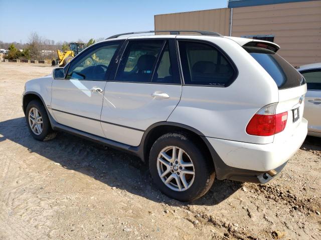 5UXFA13525LY15941 - 2005 BMW X5 3.0I WHITE photo 2