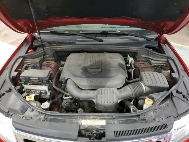 1J4RR4GGXBC507622 - 2011 JEEP GRAND CHER Kırmızı fotoğraf 12