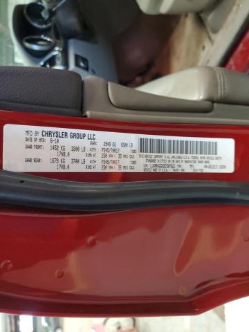 1J4RR4GGXBC507622 - 2011 JEEP GRAND CHER Kırmızı fotoğraf 13