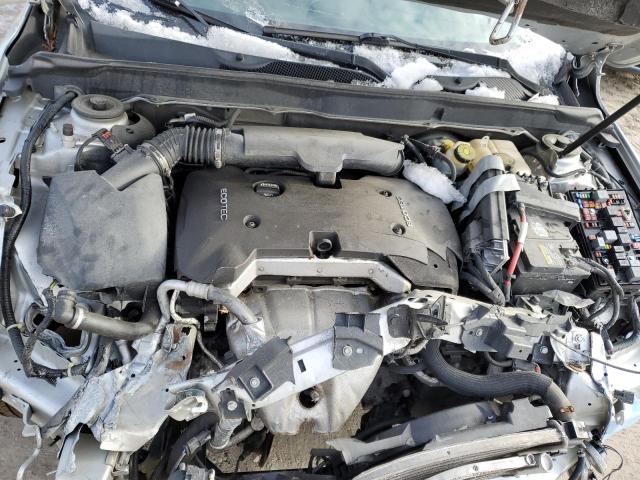 1G11H5SA1DF307849 - 2013 CHEVROLET MALIBU LTZ ვერცხლისფერი ფოტო 11