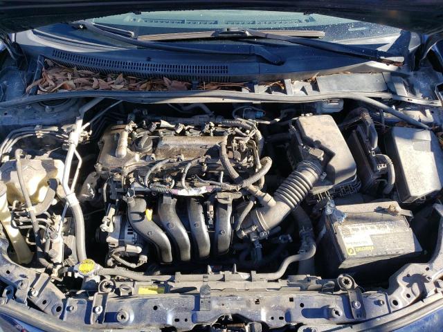 5YFBU4EE0CP011891 - 2012 TOYOTA COROLLA BA BLUE photo 11