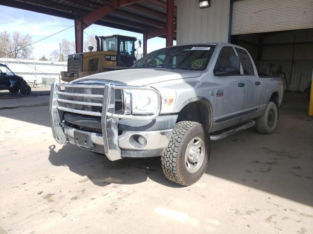 3D7KS28A47G828172 - 2007 DODGE RAM 2500 S SILVER photo 2