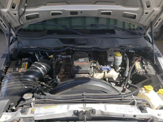 3D7KS28A47G828172 - 2007 DODGE RAM 2500 S SILVER photo 7
