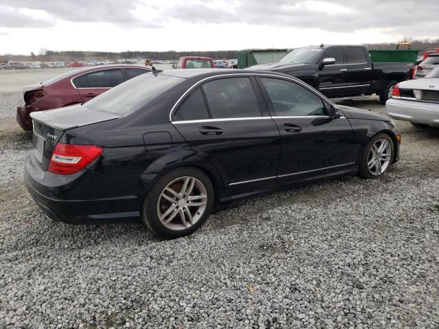 WDDGF8AB9DR279421 - 2013 MERCEDES-BENZ C 300 4MAT BLACK photo 3