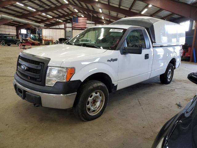 1FTMF1EM2EKF13828 - 2014 FORD F150 WHITE photo 1