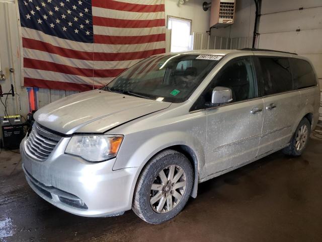 2C4RC1CG3CR119314 - 2012 CHRYSLER TOWN & COU SILVER photo 1