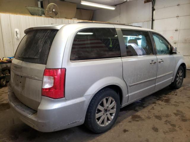 2C4RC1CG3CR119314 - 2012 CHRYSLER TOWN & COU SILVER photo 3