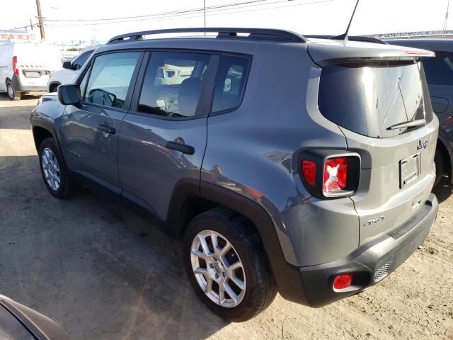 ZACNJBAB1LPL89189 - 2020 JEEP RENEGADE S GRAY photo 2