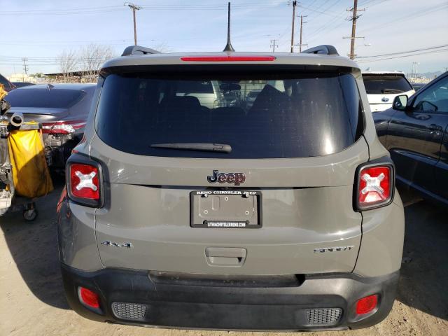 ZACNJBAB1LPL89189 - 2020 JEEP RENEGADE S GRAY photo 6