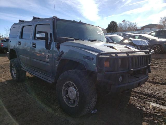 5GRGN23U25H100649 - 2005 HUMMER H2 GRAY photo 4