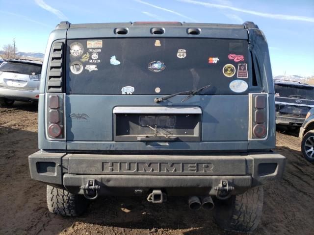 5GRGN23U25H100649 - 2005 HUMMER H2 GRAY photo 6