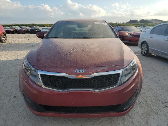 KNAGN4A71B5125076 - 2011 KIA OPTIMA EX RED photo 5