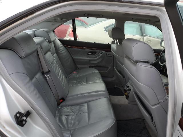 WBAGG83461DN85245 - 2001 BMW 740 I AUTO SILVER photo 10