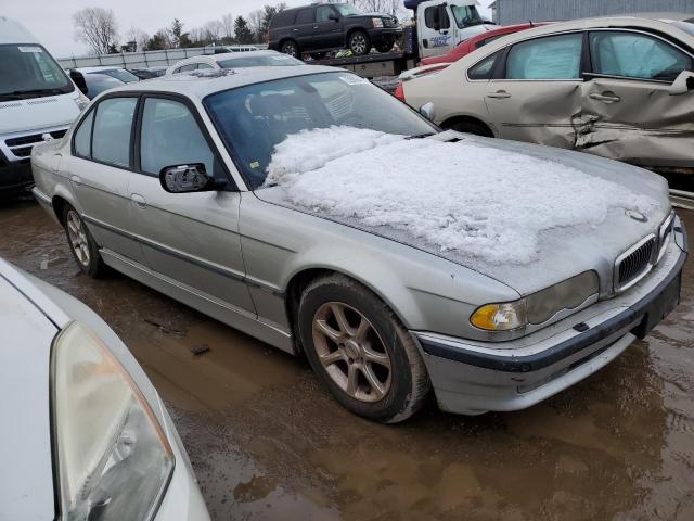 WBAGG83461DN85245 - 2001 BMW 740 I AUTO SILVER photo 4