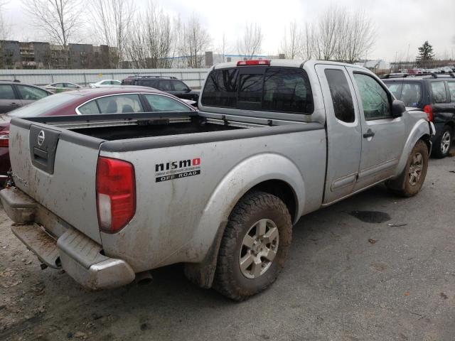 1N6AD06W05C401197 - 2005 NISSAN FRONTIER K SILVER photo 3