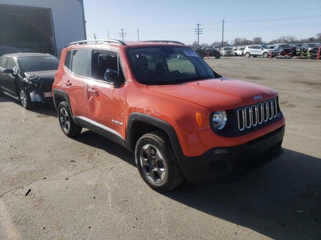 ZACCJBAB3JPH79329 - 2018 JEEP RENEGADE S ORANGE photo 1