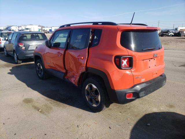 ZACCJBAB3JPH79329 - 2018 JEEP RENEGADE S ORANGE photo 3