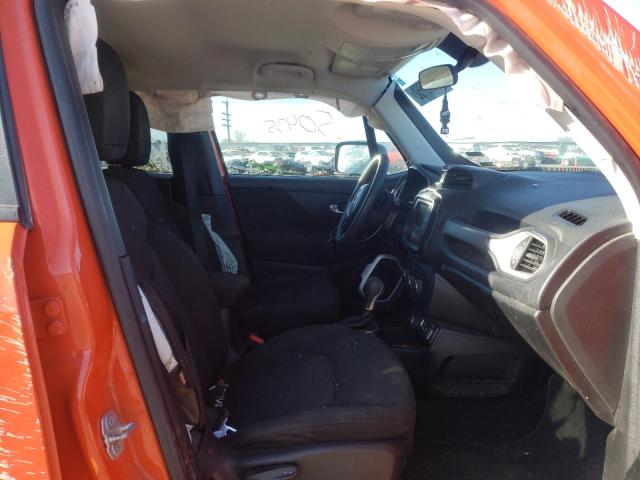 ZACCJBAB3JPH79329 - 2018 JEEP RENEGADE S ORANGE photo 5