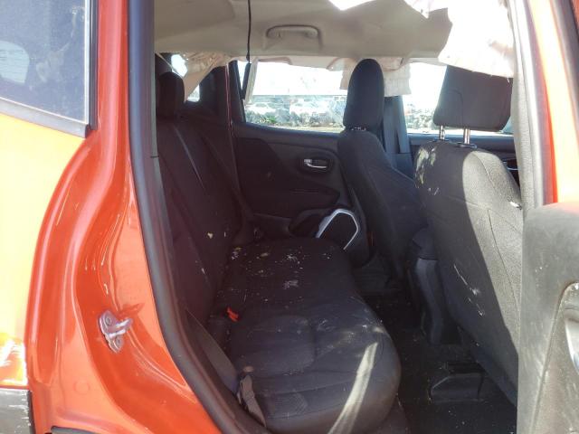 ZACCJBAB3JPH79329 - 2018 JEEP RENEGADE S ORANGE photo 6