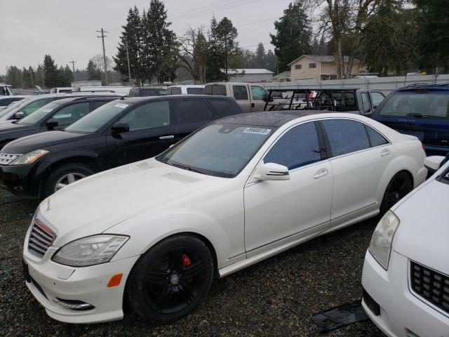 WDDNG9EB7DA527300 - 2013 MERCEDES-BENZ S 550 4MAT WHITE photo 1