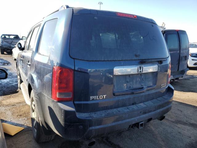 5FNYF48999B029961 - 2009 HONDA PILOT TOUR BLUE photo 2