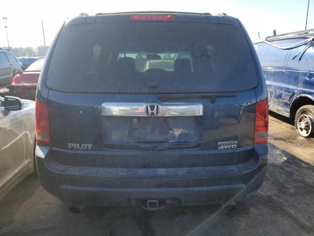 5FNYF48999B029961 - 2009 HONDA PILOT TOUR BLUE photo 6