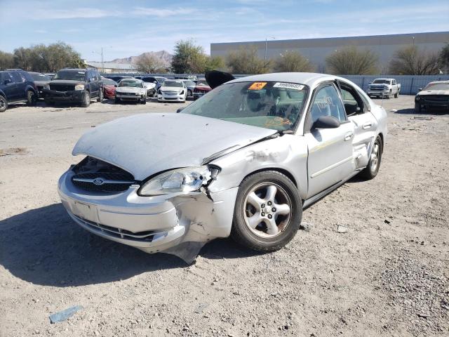 1FAFP52U1YG270219 - 2000 FORD TAURUS LX SILVER photo 2