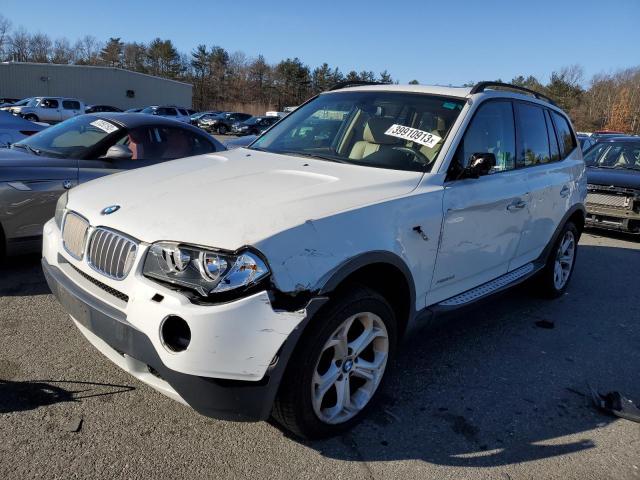 WBXPC93499WJ28923 - 2009 BMW X3 XDRIVE3 WHITE photo 1