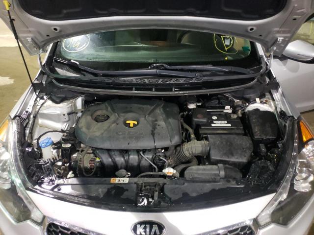 KNAFX4A86G5530923 - 2016 KIA FORTE EX SILVER photo 7