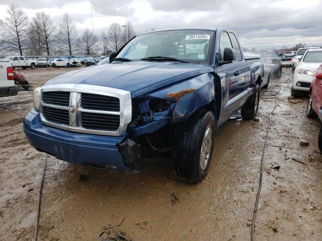 1D7HW52N85S260770 - 2005 DODGE DAKOTA LAR BLUE photo 2