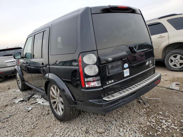 SALAK2V65EA722789 - 2014 LAND ROVER LR4 HSE LU შავი ფოტო 2