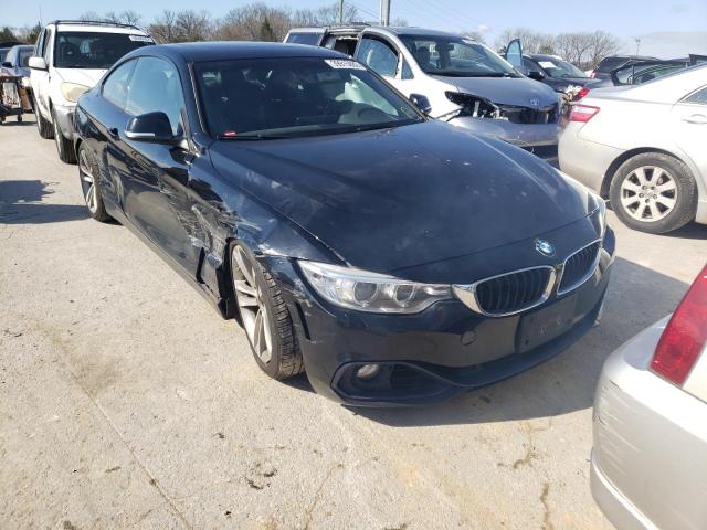 WBA3N5C57EK196949 - 2014 BMW 428 XI BLACK photo 1