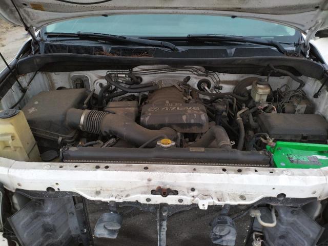 5TFRT54187X007391 - 2007 TOYOTA TUNDRA DOU WHITE photo 11
