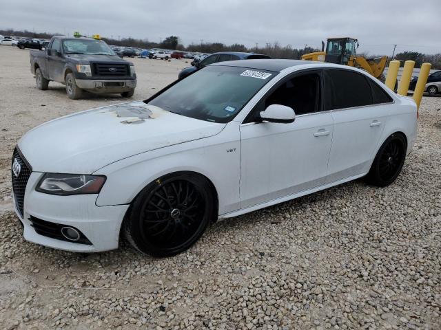 WAUKGAFL7CA080694 - 2012 AUDI S4 PRESTIG WHITE photo 1