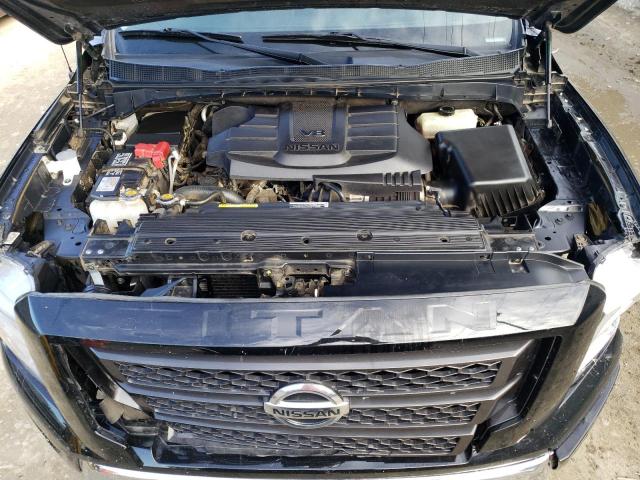 1N6AA1ED5MN516962 - 2021 NISSAN TITAN SV BLACK photo 11