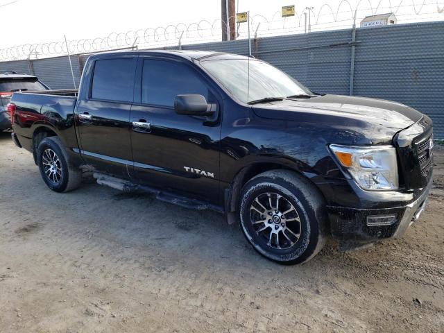 1N6AA1ED5MN516962 - 2021 NISSAN TITAN SV BLACK photo 4