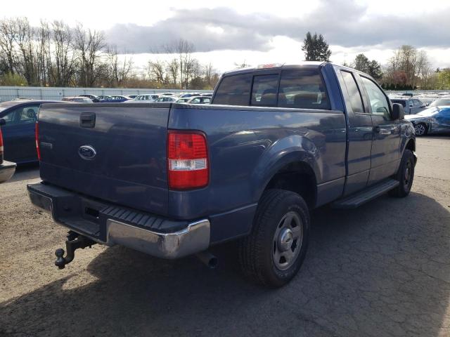 1FTPX145X4NC44995 - 2004 FORD F150 BLUE photo 4