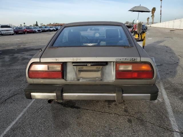 JN1HZ04S3BX276917 - 1981 DATSUN 280ZX GRAY photo 6