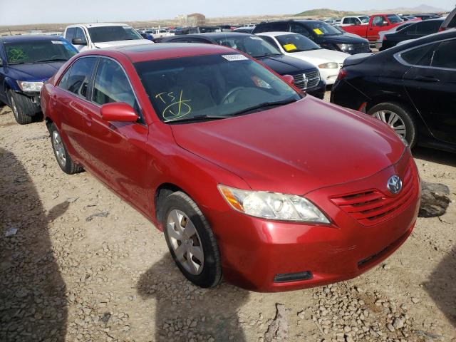 4T4BE46K98R041095 - 2008 TOYOTA CAMRY CE RED photo 1