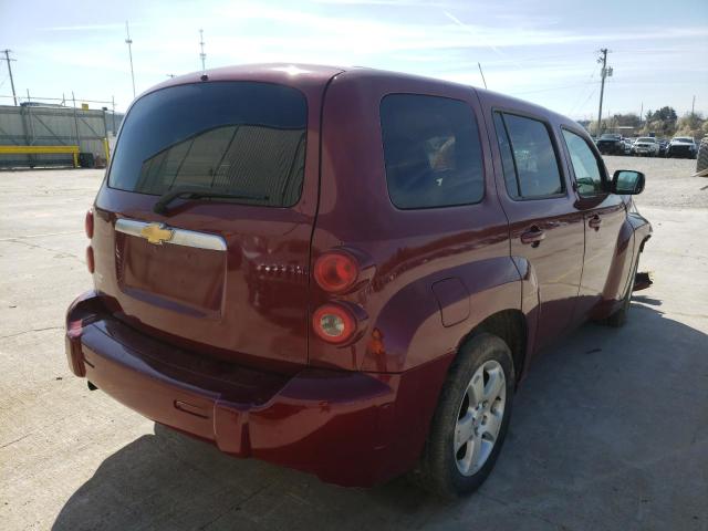 3GNDA23D36S675584 - 2006 CHEVROLET HHR LT MAROON photo 4