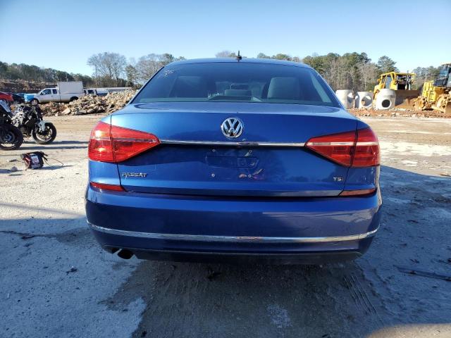 1VWAS7A39GC012461 - 2016 VOLKSWAGEN PASSAT S BLUE photo 6