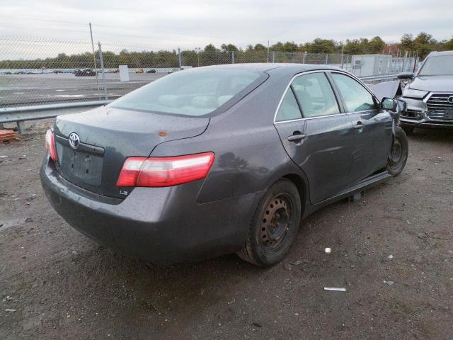 4T1BE46K47U183377 - 2007 TOYOTA CAMRY GRAY photo 4