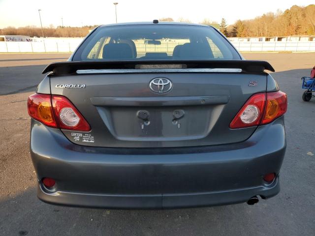 2T1BU4EE4AC478163 - 2010 TOYOTA COROLLA BA GRAY photo 6