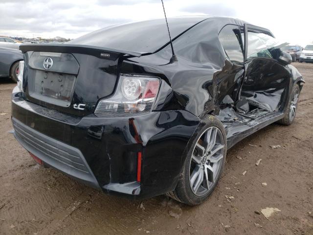 JTKJF5C78E3078856 - 2014 TOYOTA SCION TC 黑色 照片 4